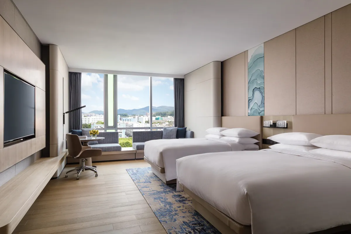 【Скидка 5% за раннее бронирование】Пакет проживания в отеле Shenzhen Tongtai Courtyard | Группа Marriott