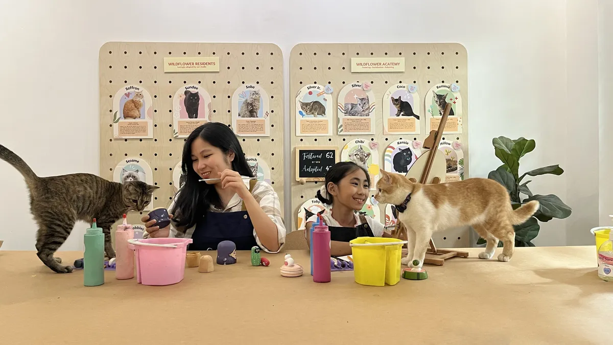 Patas e Tintas: Por que o Wildflower Studio é a Experiência Artística Mais Comovente de Singapura