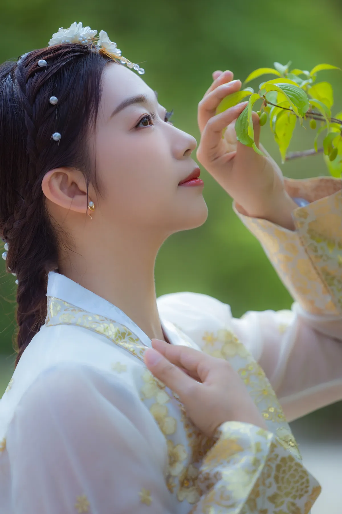 Location de Hanbok au palais Gyeongbokgung, Séoul