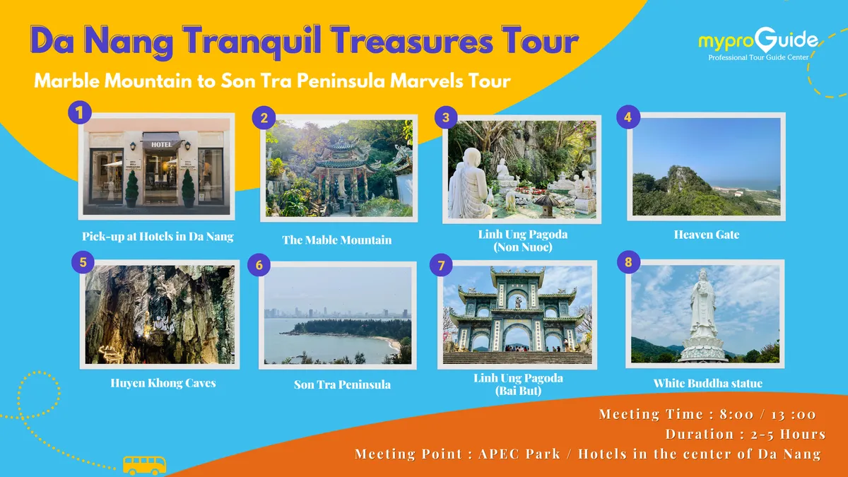 The Classic Da Nang Half-Day Tour: A Deep Dive into Marble Mountains and Linh Ung Pagoda