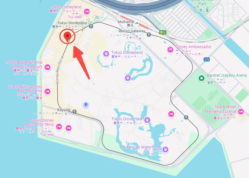 Sammeltransfer von Shinjuku, Ueno, Asakusa & Ginza zum Tokyo Disneyland