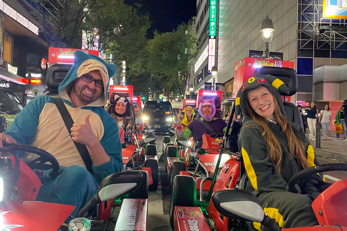 Shibuya Street Go-Kart Tour by Original Street Kart Shibuya Annex