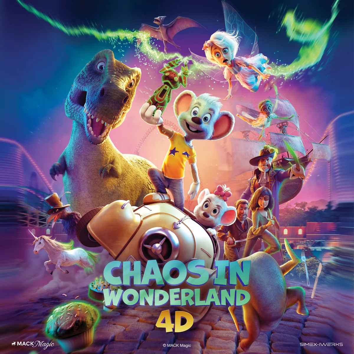 Discover the enchanting world of Chaos in Wonderland 4D, where excitement and surprises await you