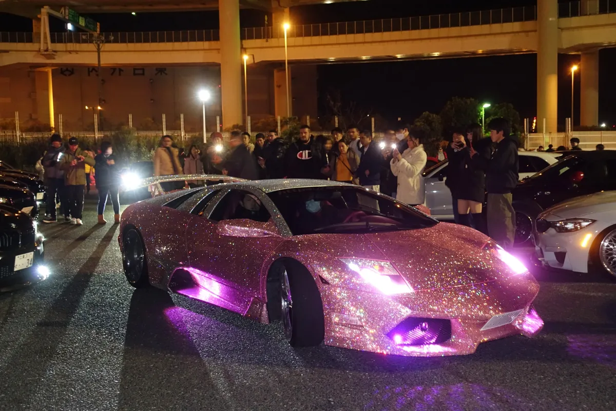 JDM Tokyo Car Meetup Night Tour с автомобилем JDM и местным гидом