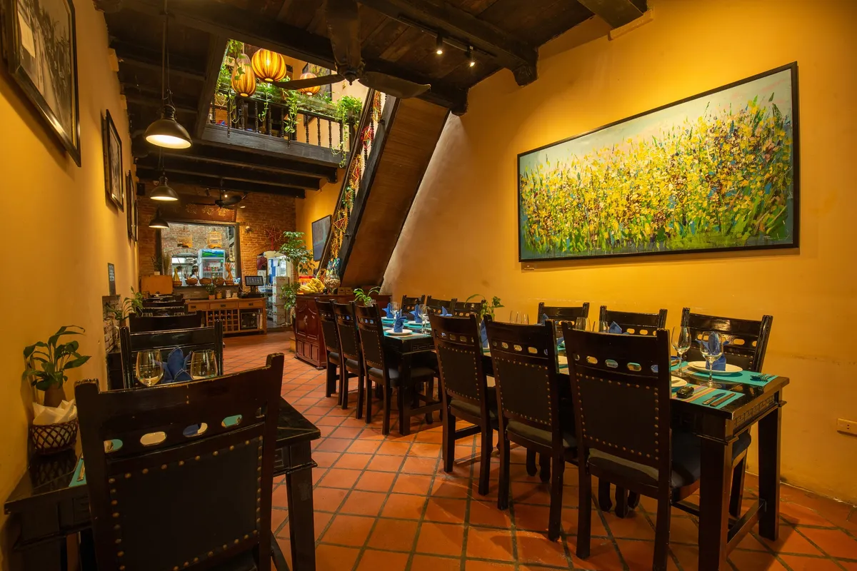 Atmosphere in Blue Butterfly Restaurant