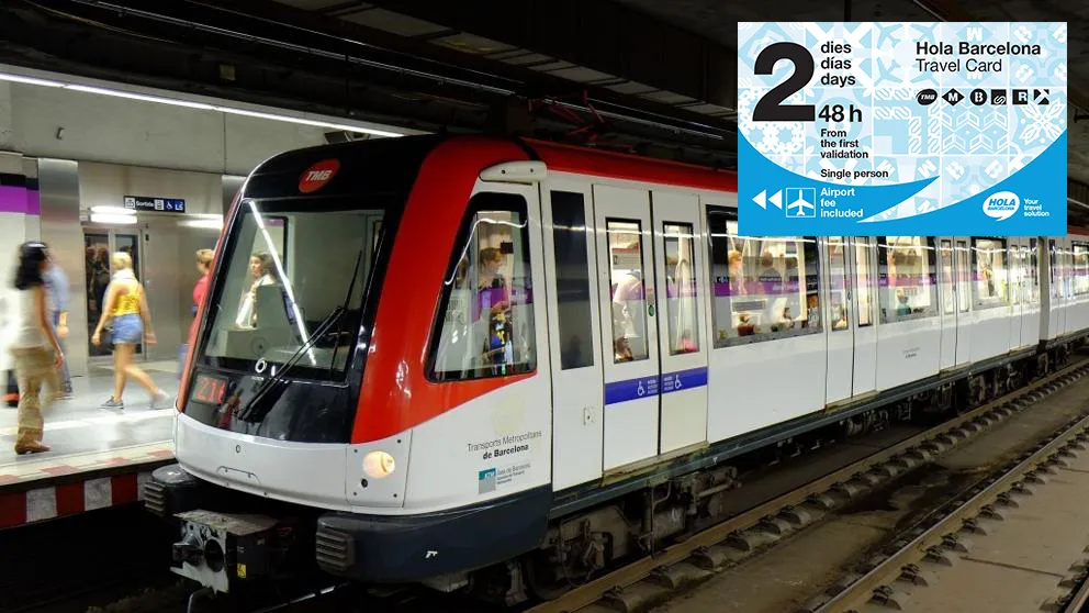 Get unlimited access to the buses, trams, and the metro with the Hola Barcelona Travel Card