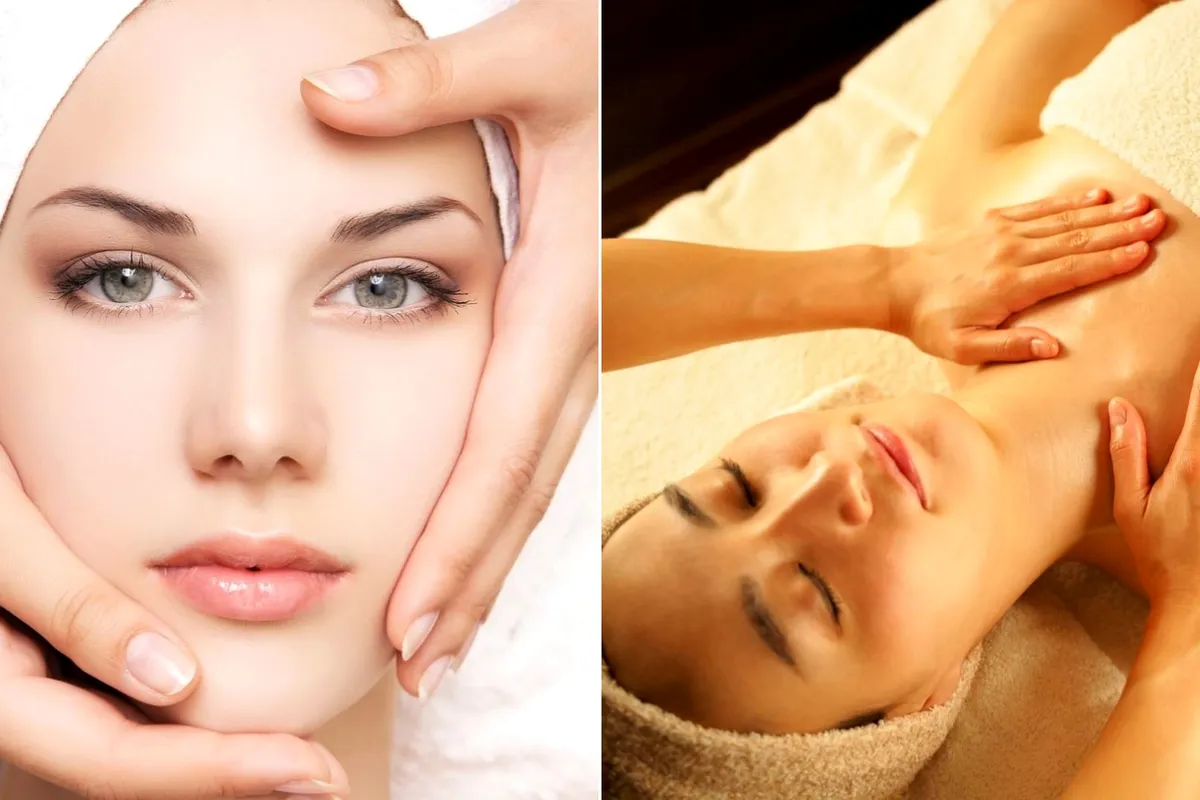 1-2. Facial Bone Outline Massage (60 Min.): Dieser Signature-Massagekurs lockert verspannte Muskeln und verbessert die Durchblutung, um eine definiertere Gesichtskontur zu formen.