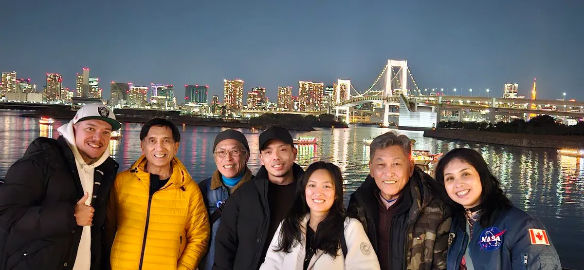 Tokyo Daikoku & Rainbow Bridge Half-Day Tour with Car Parts Store