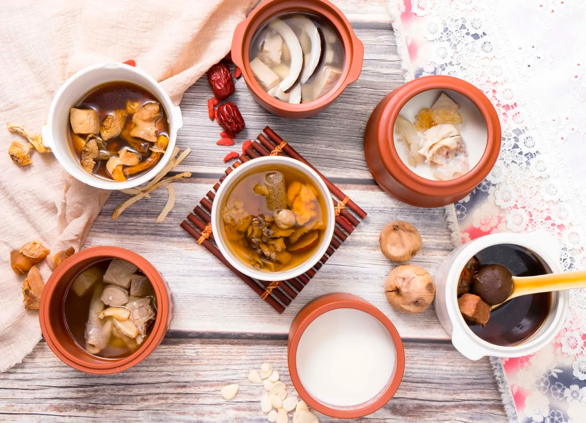 Soupday uses a double-boil cooking technique, a slower and gentler process that uses two different pots before the soup is steamed for three hours