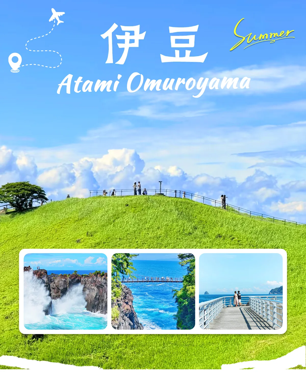 火山巅峰与海岸奇观：为什么这次伊豆半岛一日游是必去之选