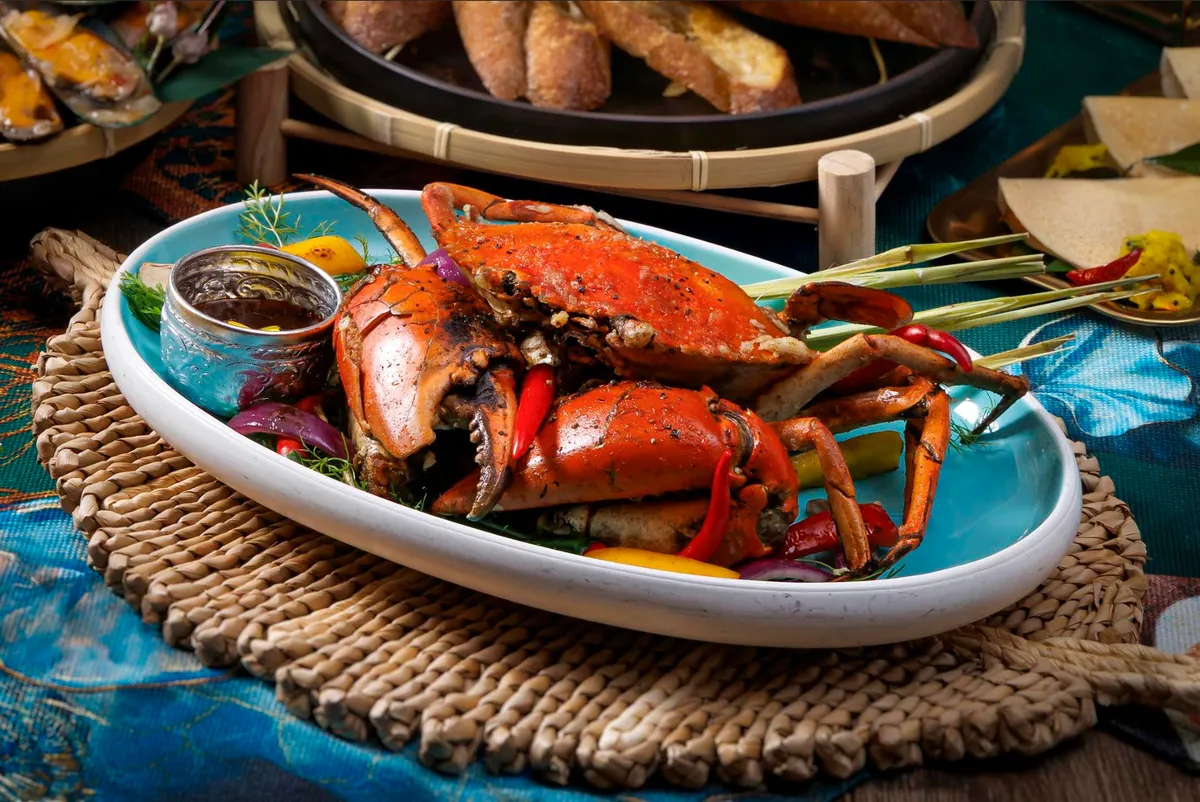 Buffet Dîner Saveurs Tropicales