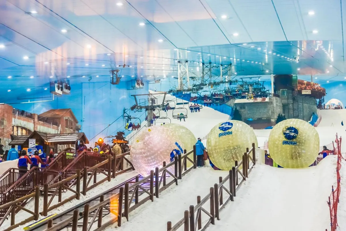 Entrada a Ski Dubai