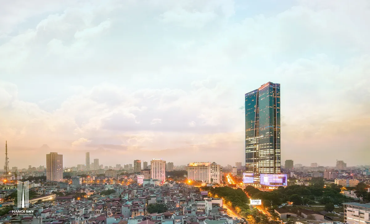 Hanoi Sky gehört zu den besten Aussichtsplattformen der Welt. Vom Aussichtspunkt in der 65. Etage können Sie die exquisite Schönheit der vietnamesischen Hauptstadt einfangen.