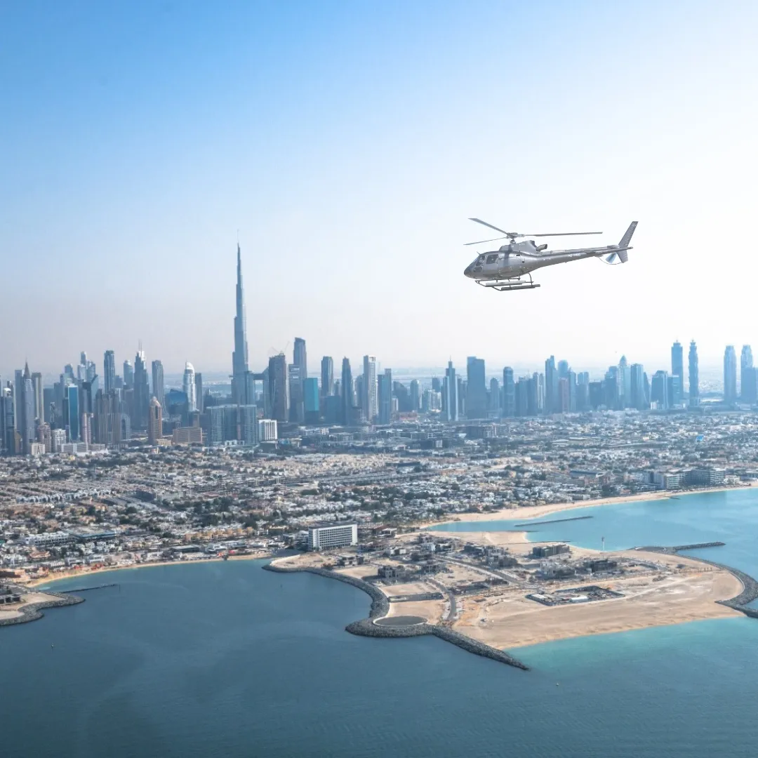 Sobrevolando la arena: Mi reseña de la aventura espontánea con HeliDubai