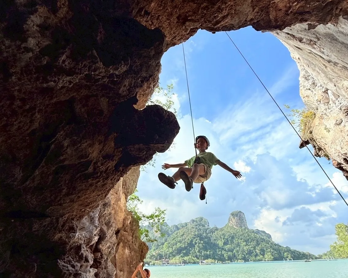 Cursos de escalada en roca en Railay Beach por King Climbers