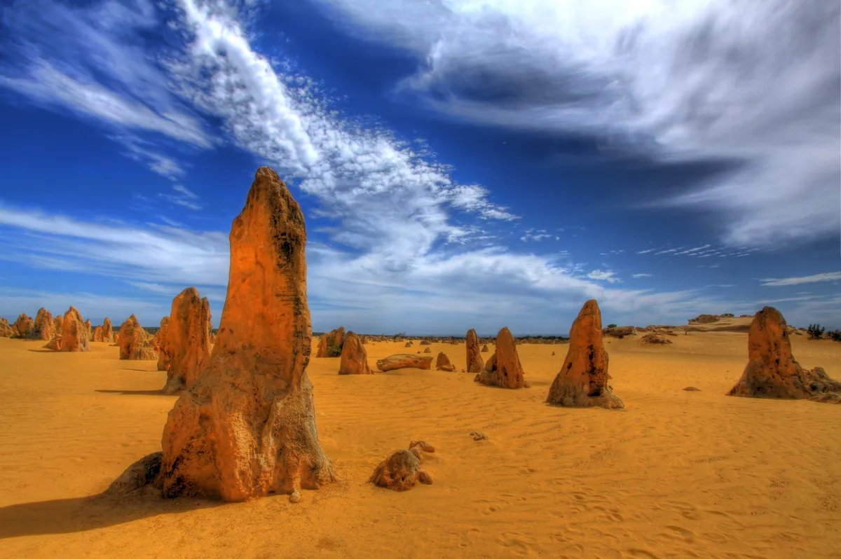 Explora el impresionante Desierto de los Pinnacles en una aventura 4x4