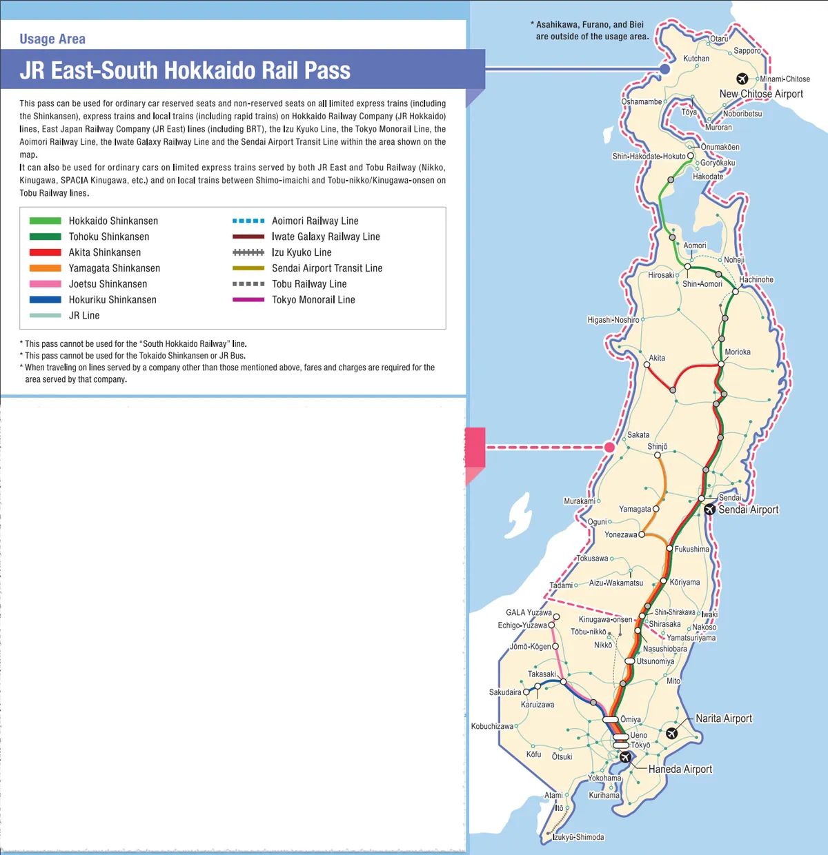 أطلق العنان لمغامرتك اليابانية: مراجعة بطاقة JR East-South Hokkaido Rail Pass!