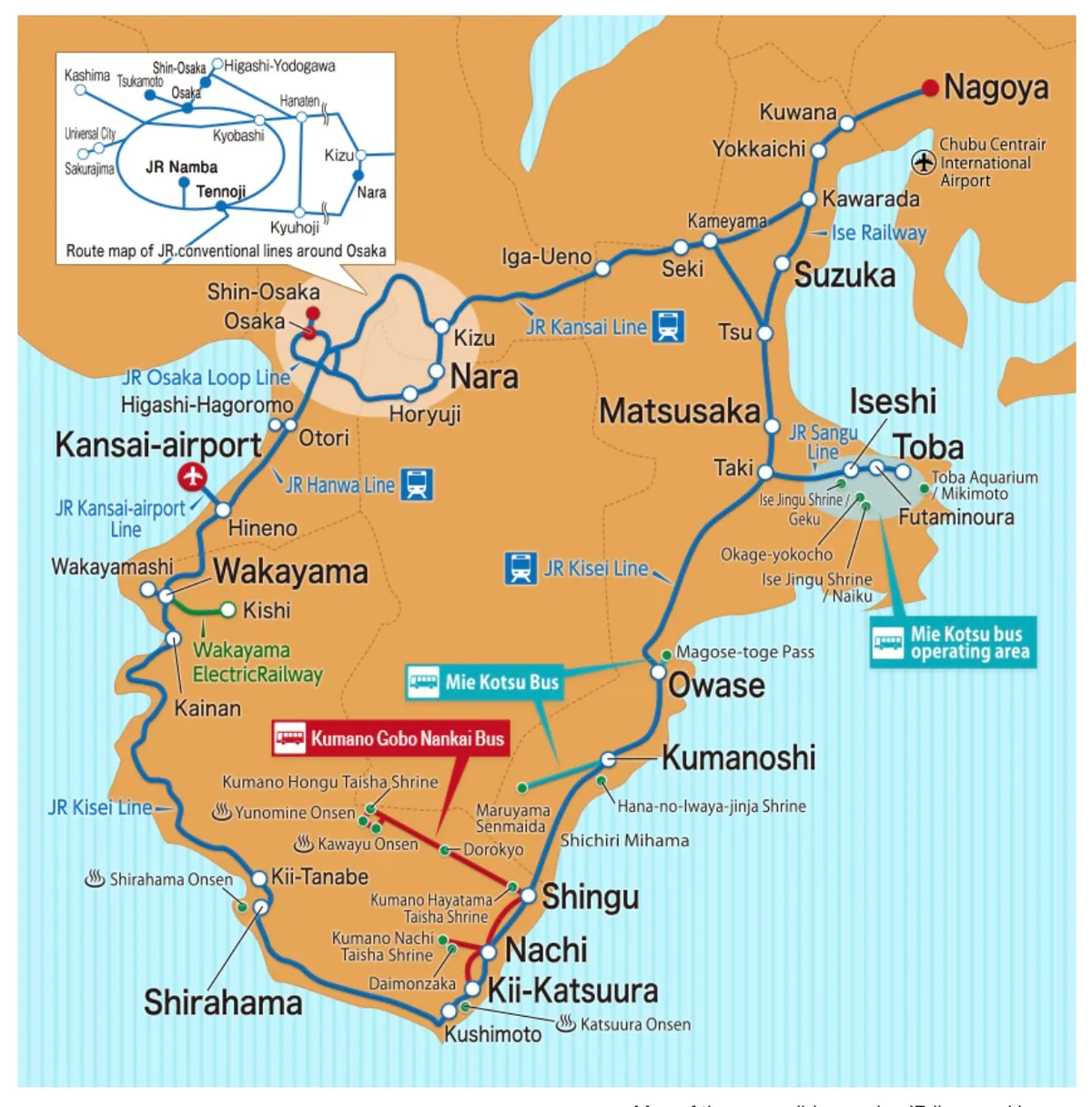استكشاف القلب الروحي لليابان: مراجعة شاملة لممر منطقة Ise-Kumano-Wakayama