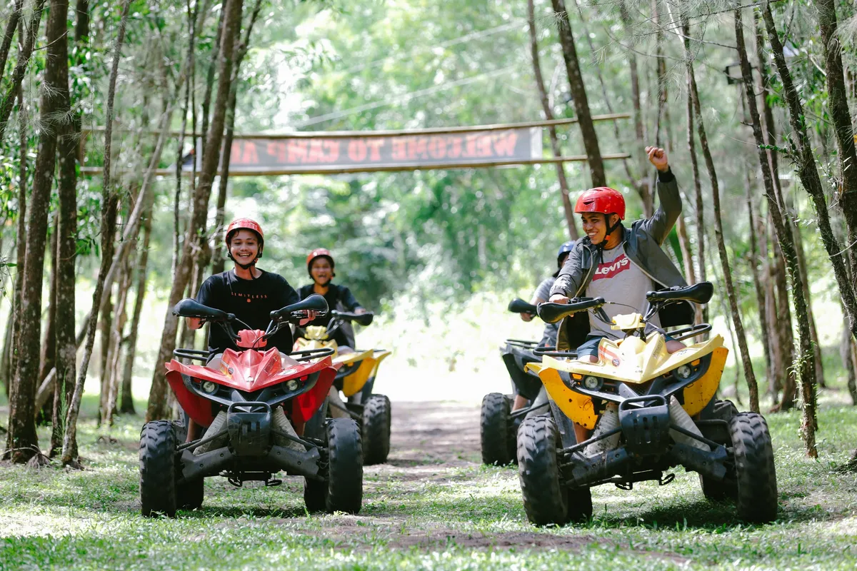 Aufbruch zu einem berauschenden ATV-Erlebnis in Legazpi, Albay