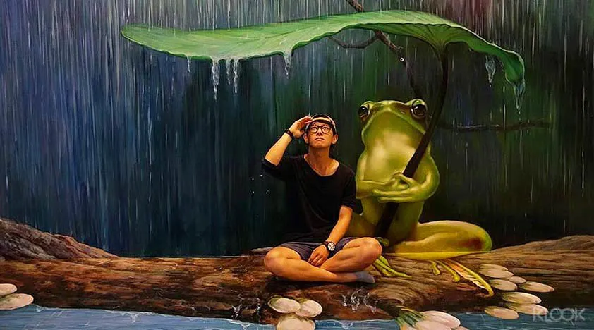 Enjoy the day at Thailand's first trick-eye art gallery