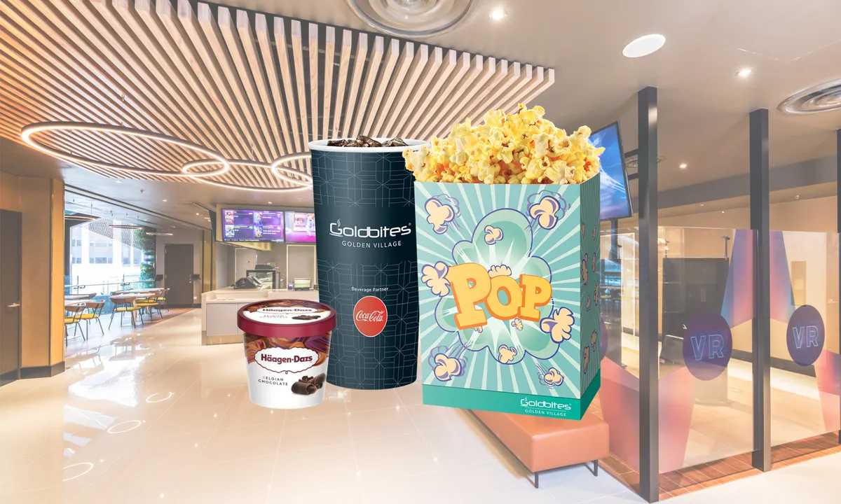 Vouchers de Kit de Pipoca Golden Village: Seu Truque Essencial de Lanche para Cinema Familiar em Singapura!