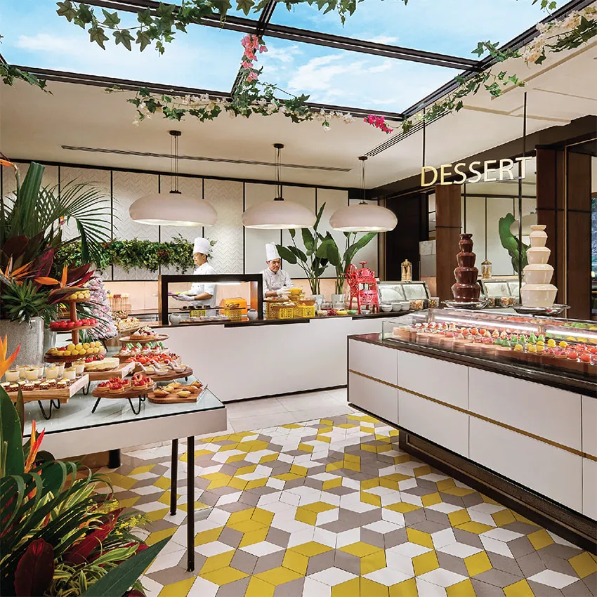 吉隆坡香格里拉大酒店 Lemon Garden Cafe