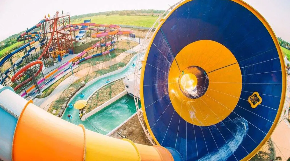 Tubes, slips and swirls are all over the park for you to enjoy