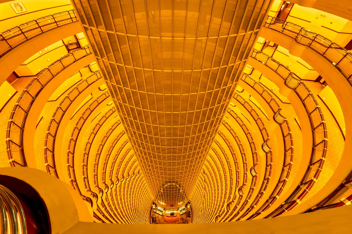Ride a high speed elevator that can take you from the 1st floor to the 88th in just 45 seconds!