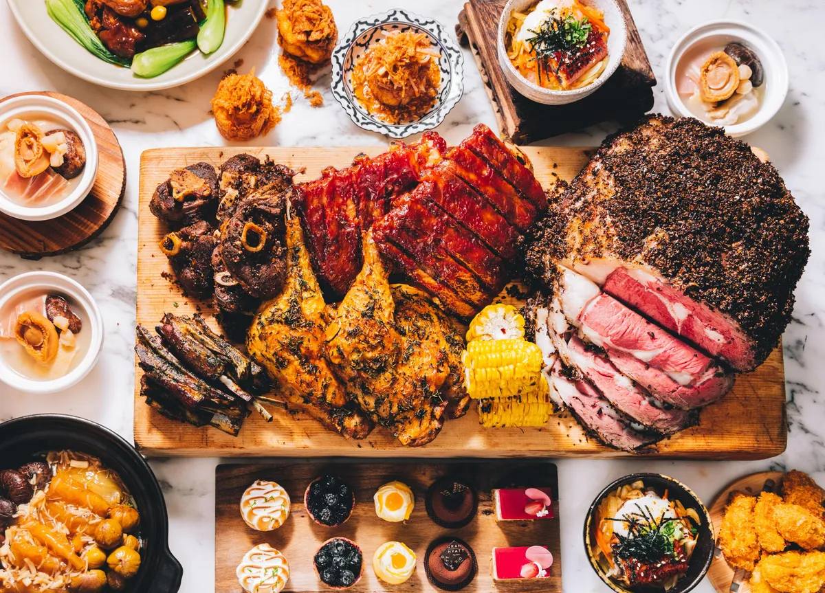 Grand Hyatt Taipei-Cafe-MRT Taipei 101/World Trade Center station-buffet