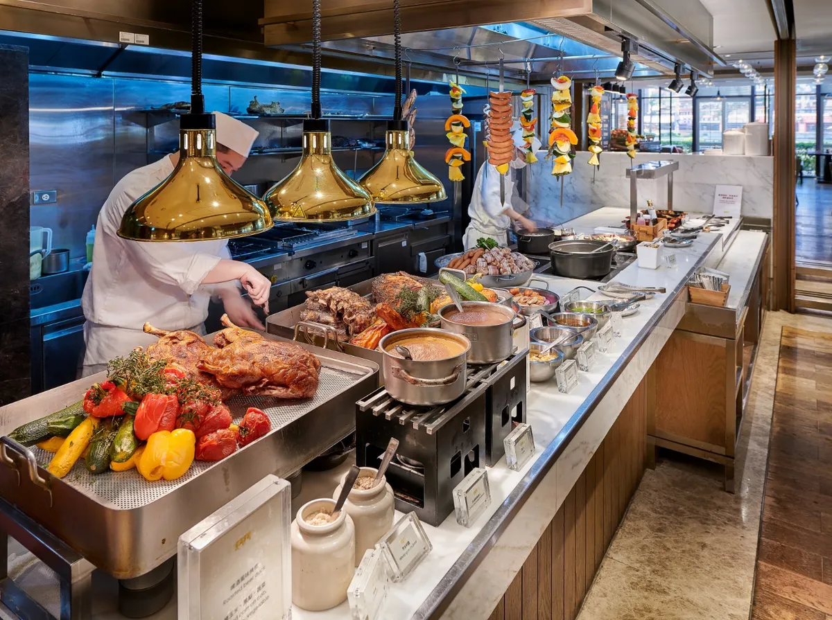 Grand Hyatt Taipei-Cafe-MRT Taipei 101/World Trade Center station-buffet