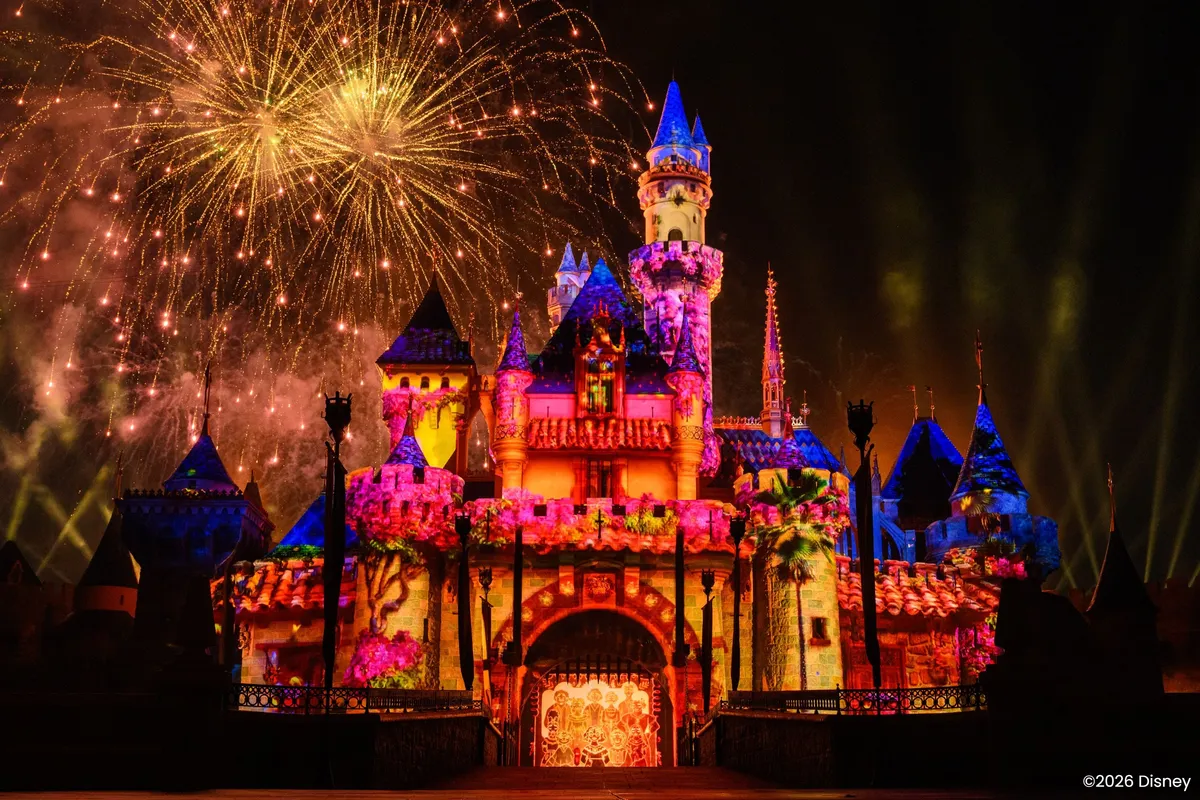Celebrate 70 years of Disneyland Resort® with a magical and colorful fireworks display!