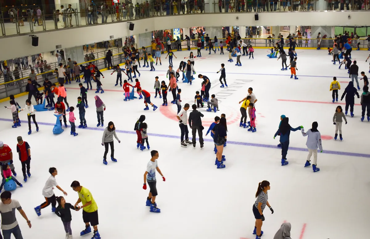 The largest ice skating rink in Johor