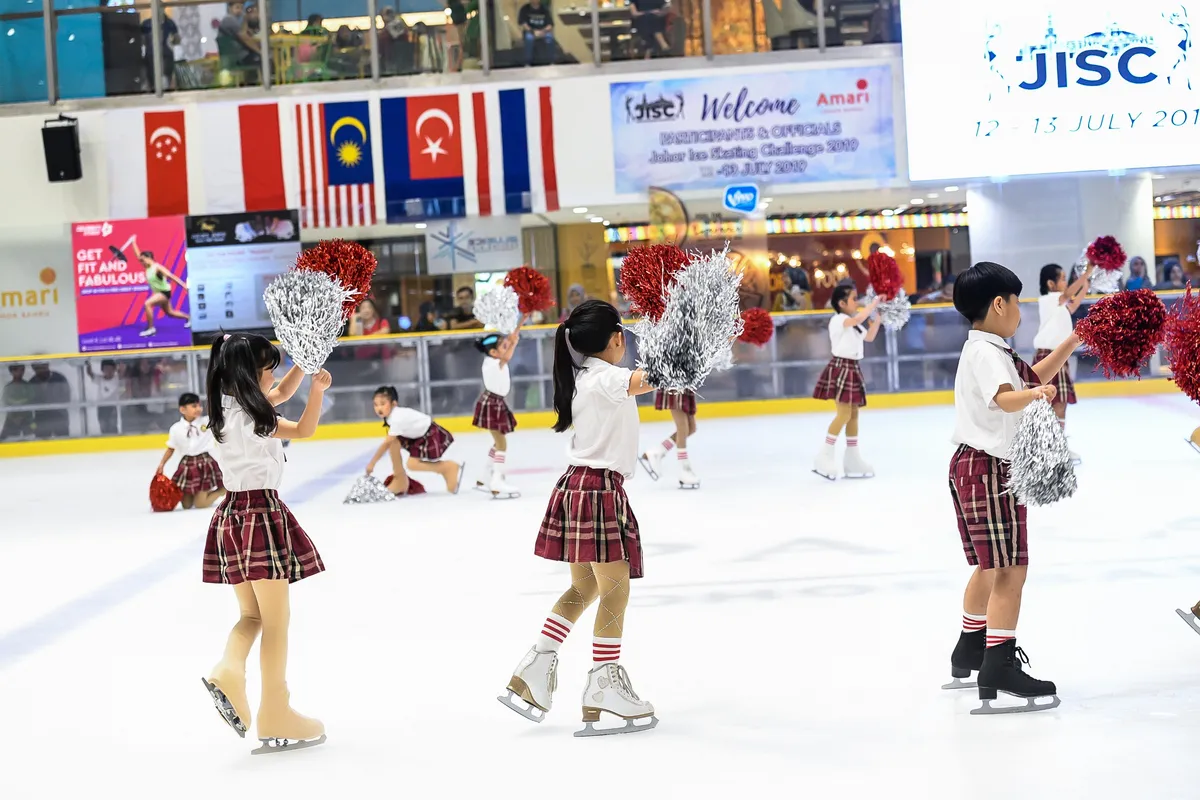 You are welcome to bring your child for an ice skating