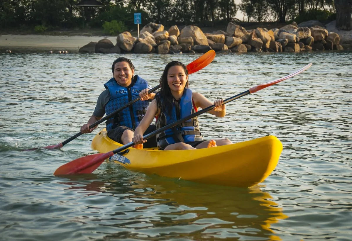 Kajak, Stand Up Paddleboard im Ola Beach Club