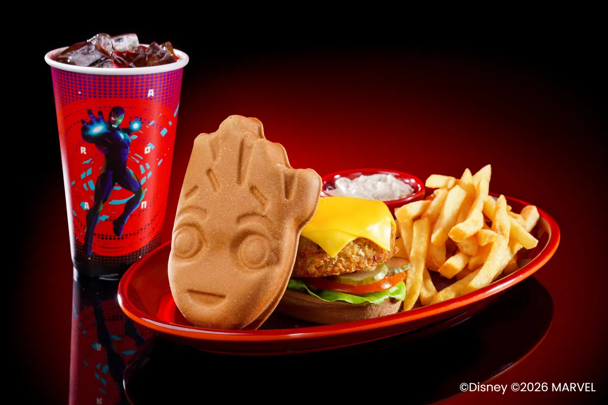 [Bon Repas Parc] Faites le plein au Starliner Diner avec un cheeseburger aux champignons Groot et des frites