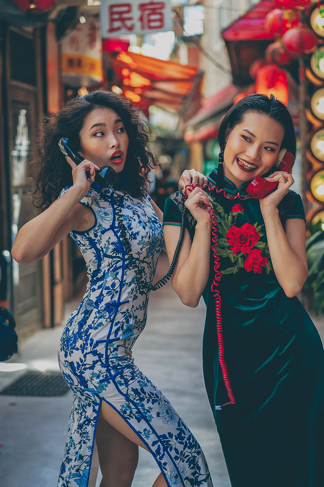 Experiência Tradicional de Qipao em Jiufen