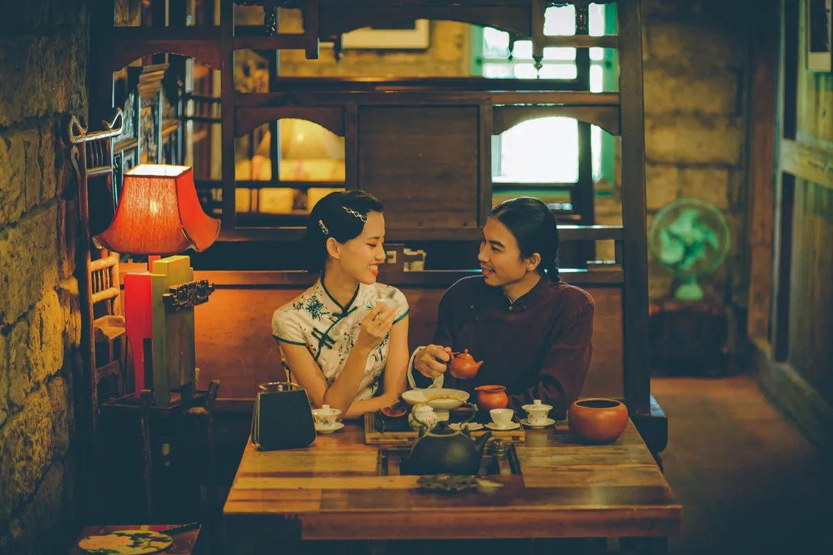 Experiência Tradicional de Qipao em Jiufen