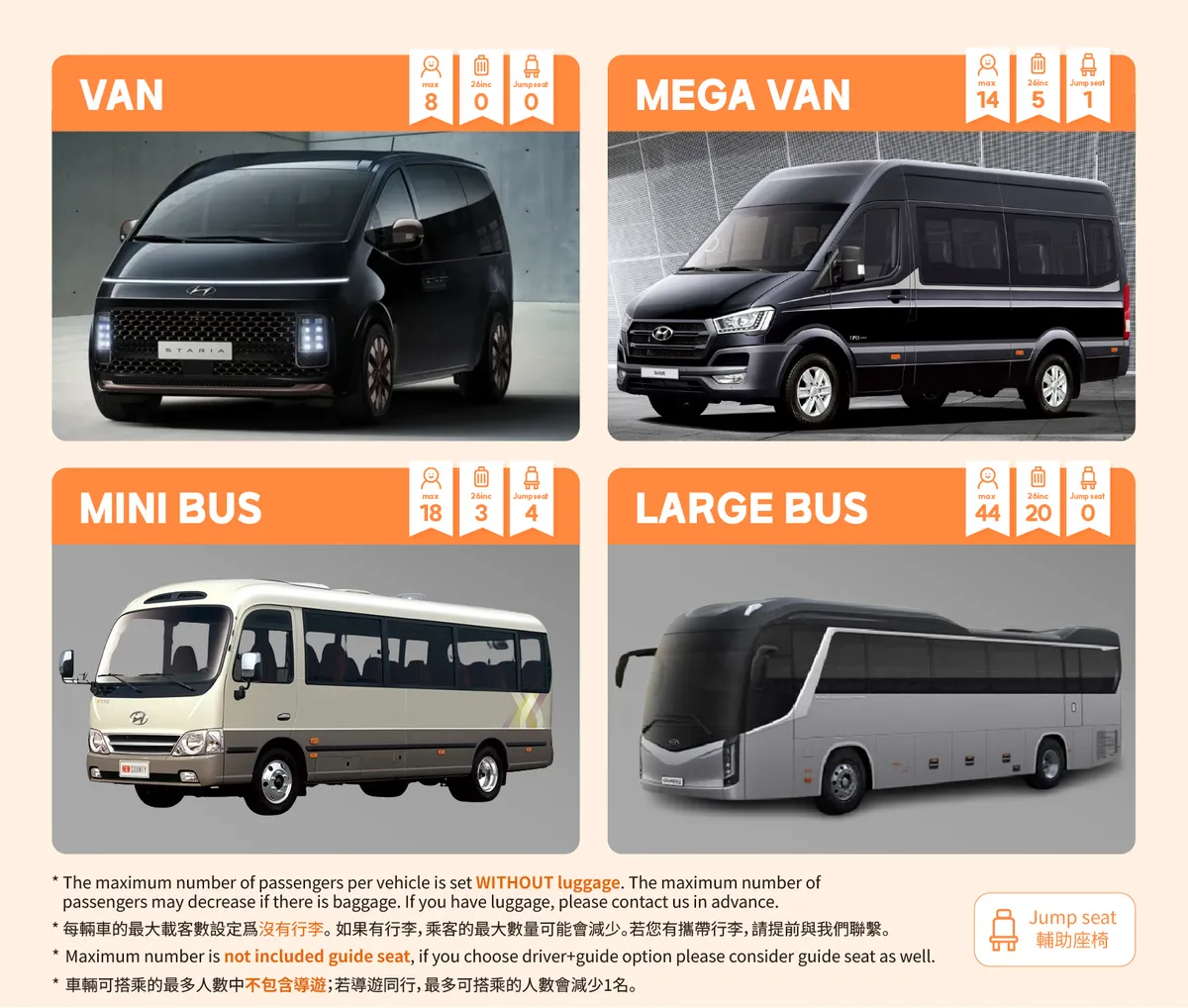 Busan Premium Car Charter nach Busan/Gyeongju/Pohang/Daegu/Yeosu
