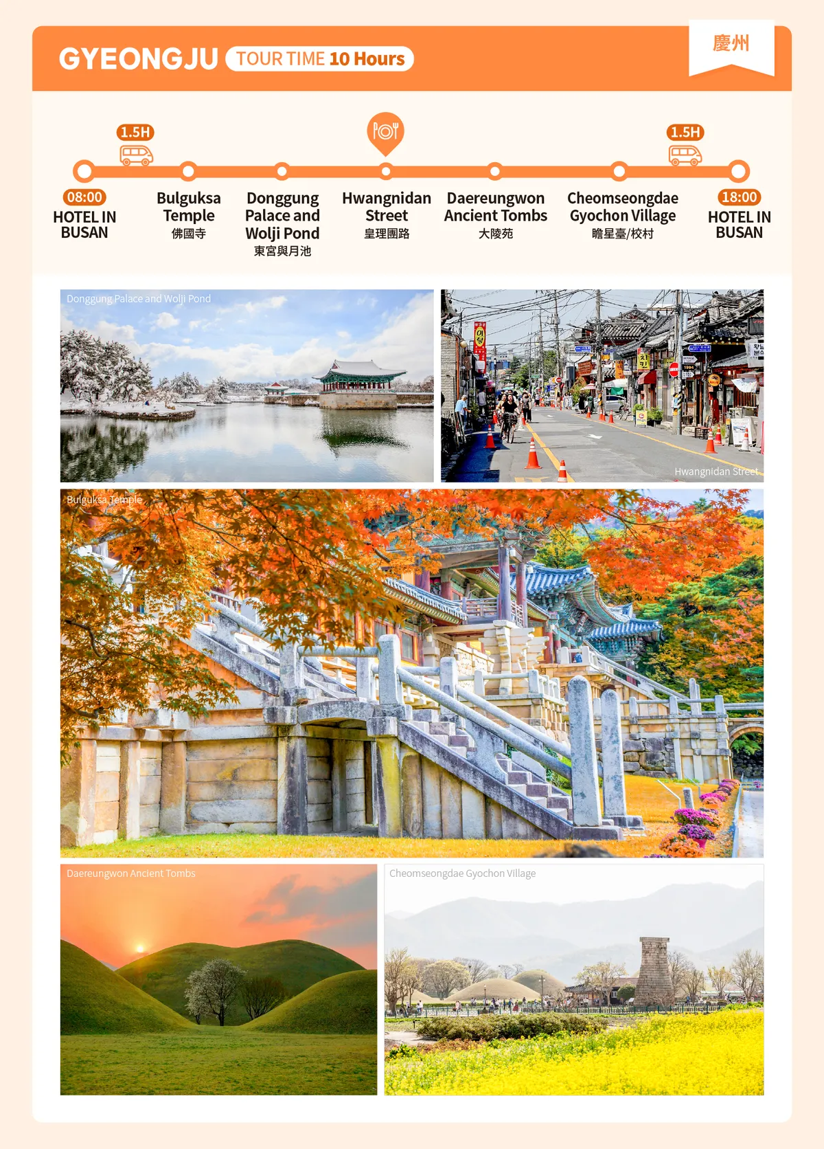 Busan Premium Car Charter nach Busan/Gyeongju/Pohang/Daegu/Yeosu