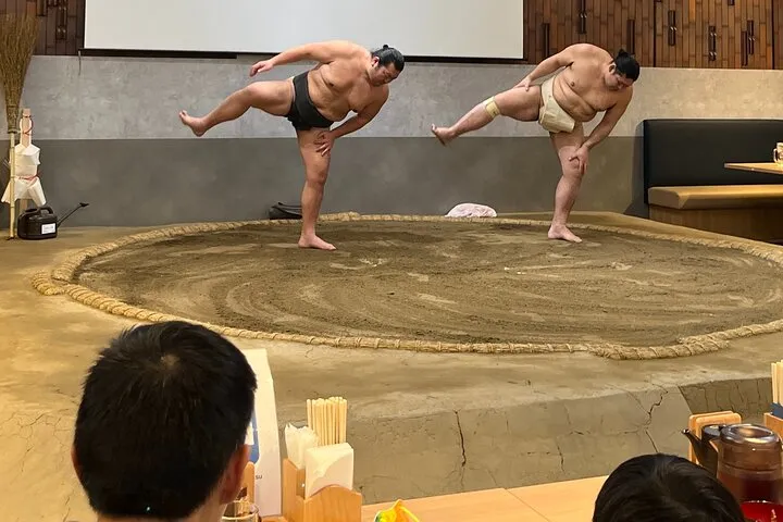 Wrestling with Giants: The Ultimate Tokyo Sumo Show and Lunch Experience