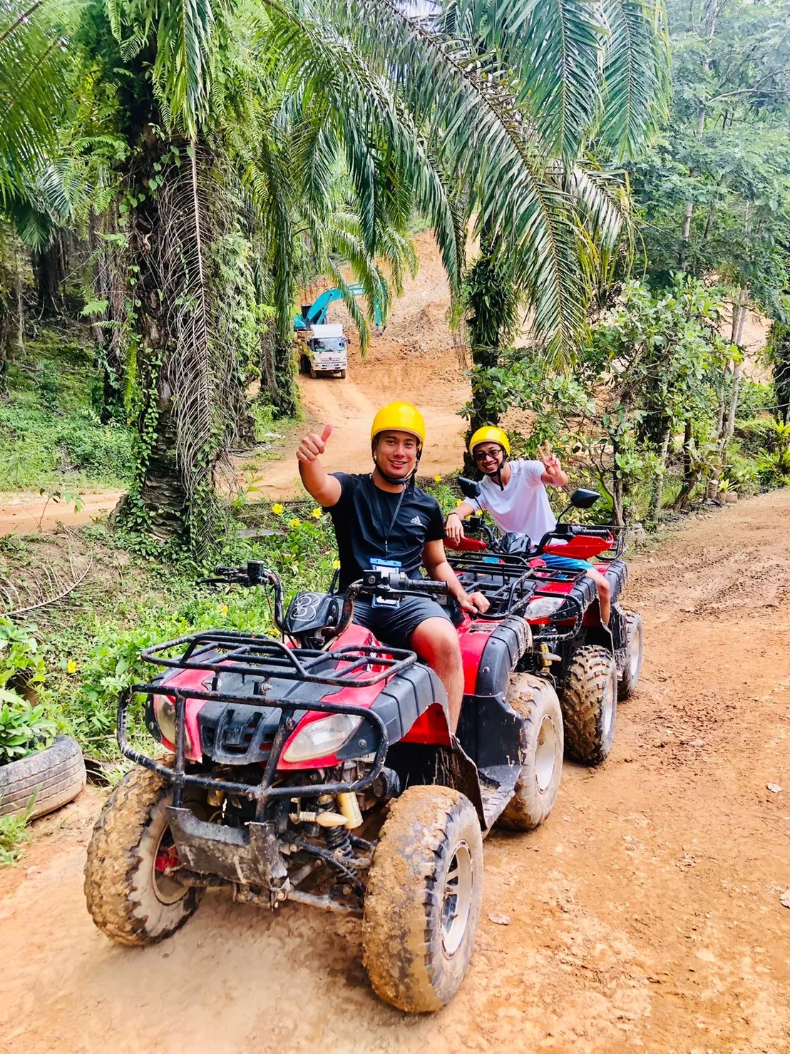 Move to land adventure with the ATV after rafting to complete your day