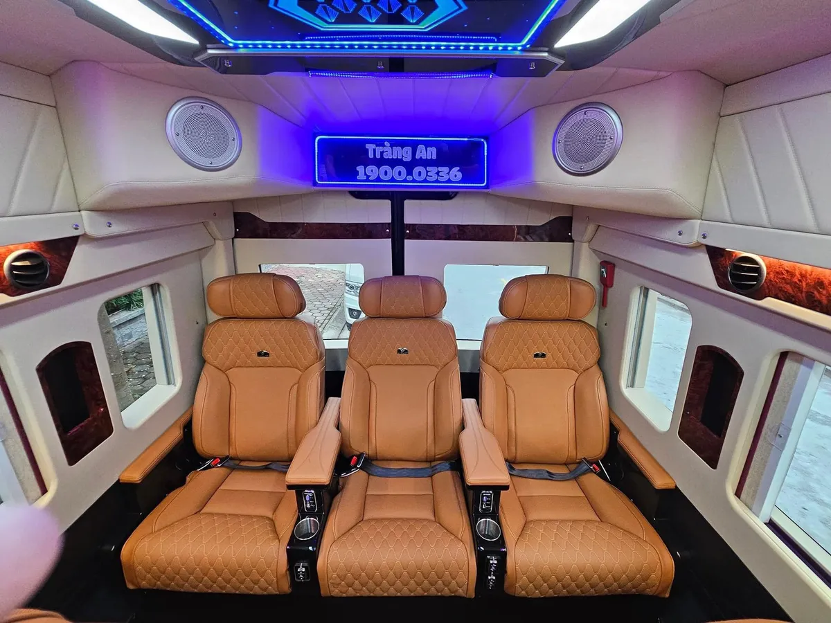 11 Seater Minibus with spacious seat