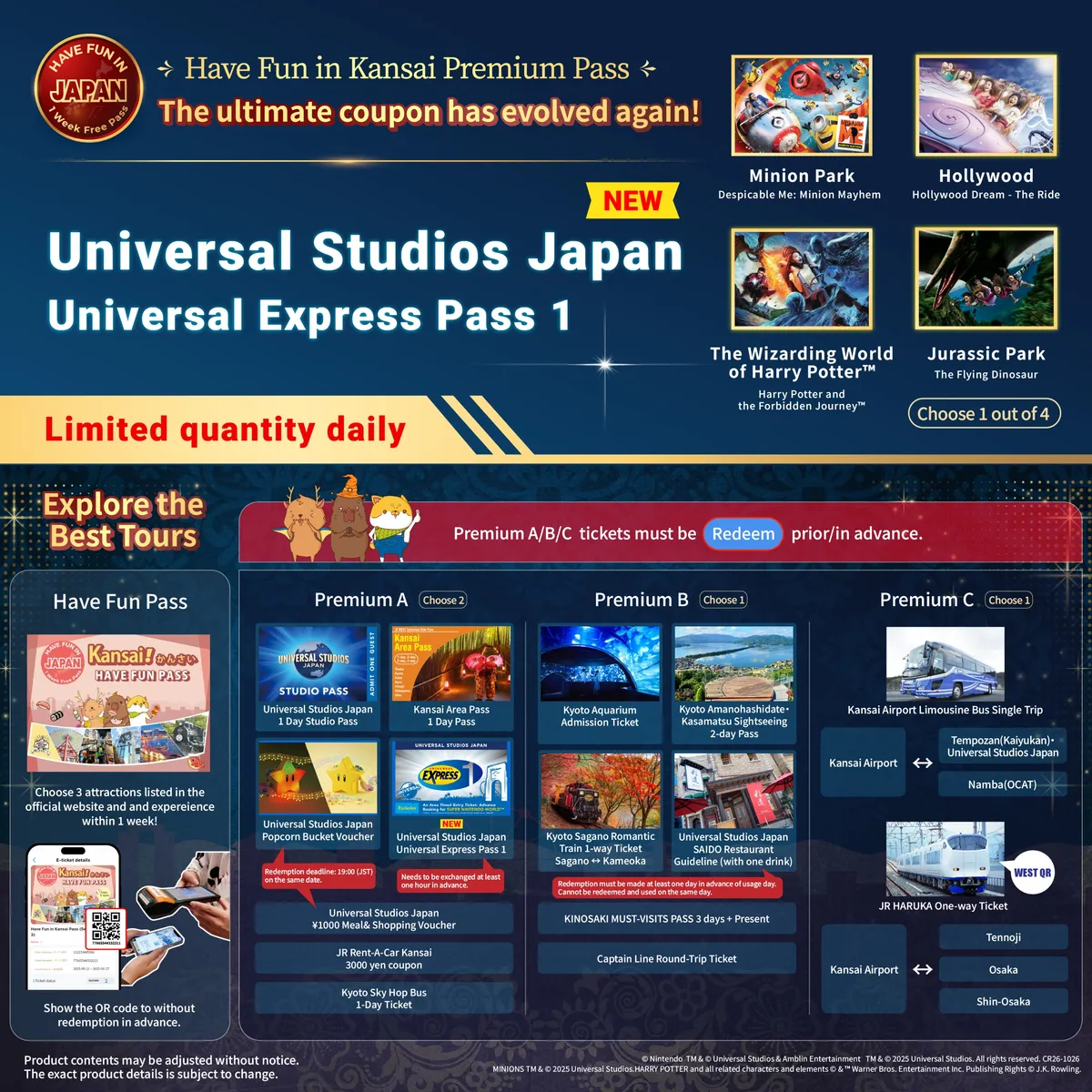 Have Fun in Kansai Pass
