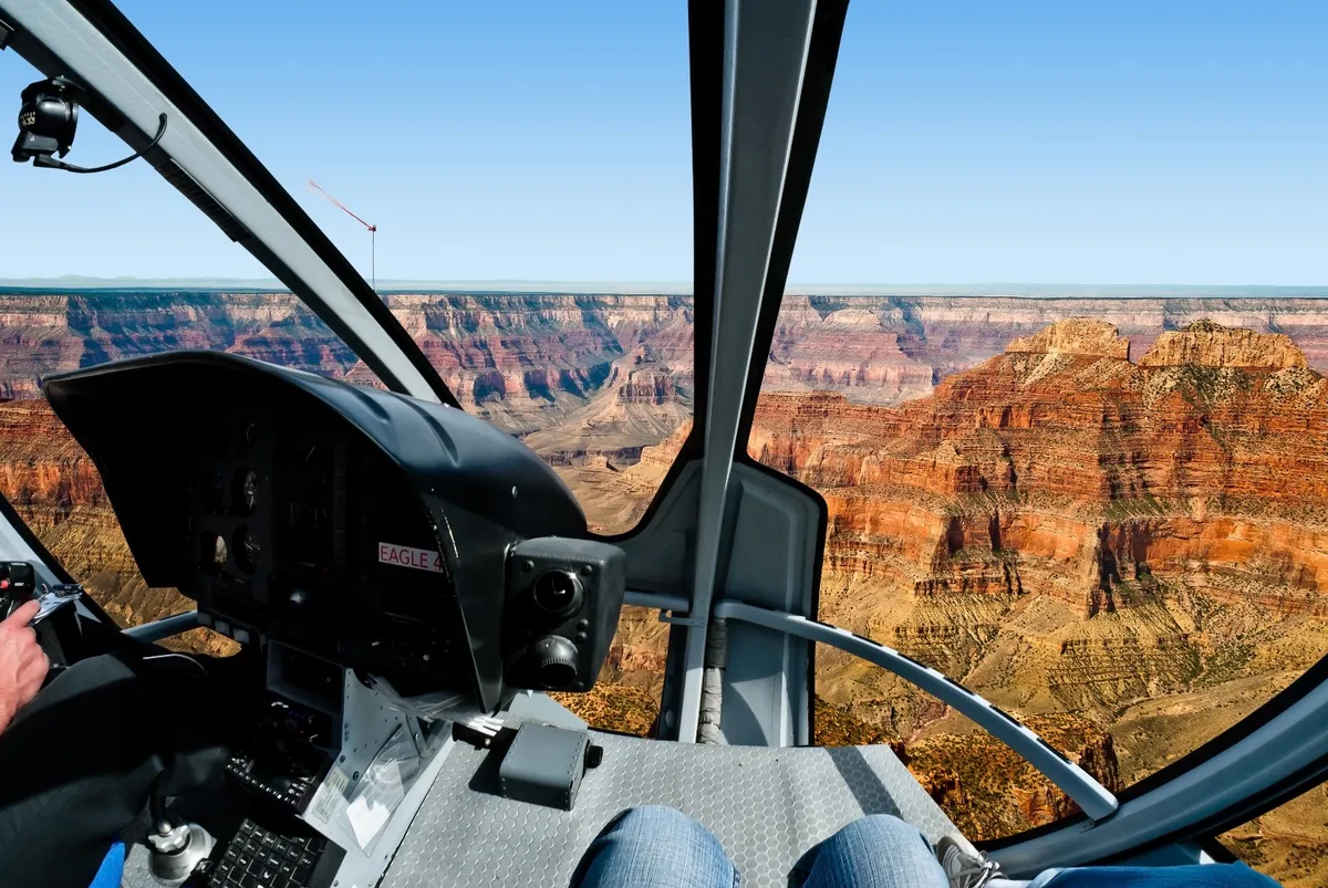 Get an exceptional bird's-eye view of the beautiful Grand Canyon