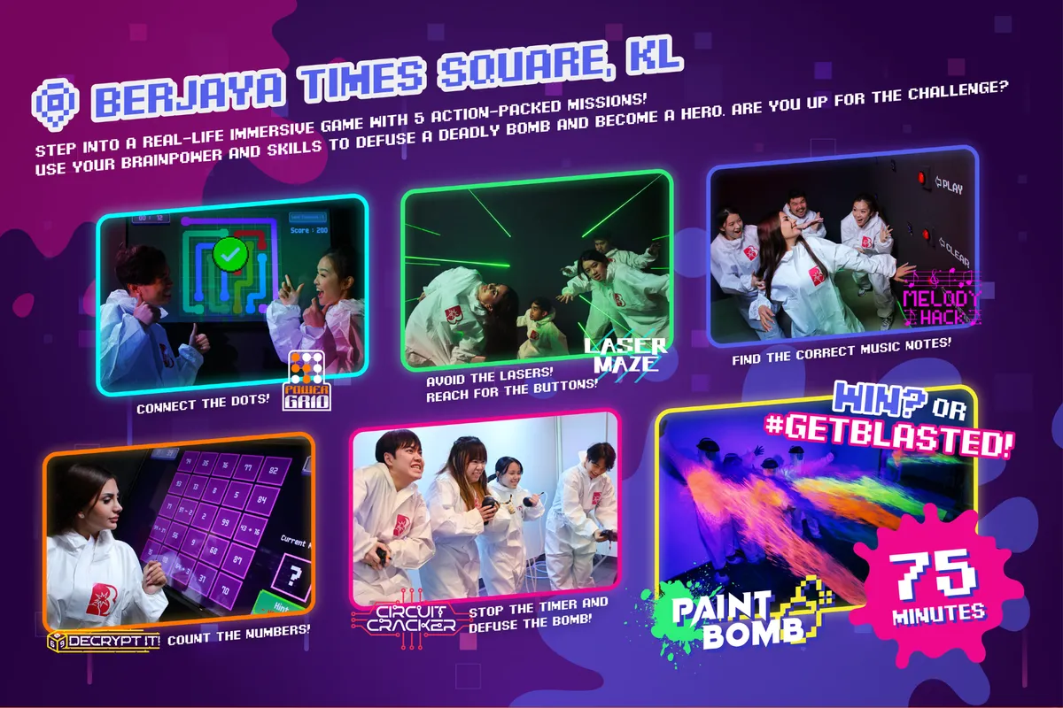 Bomb Battle e Além: Por Que Este Parque de Aventuras em KL é Visita Obrigatória para Famílias