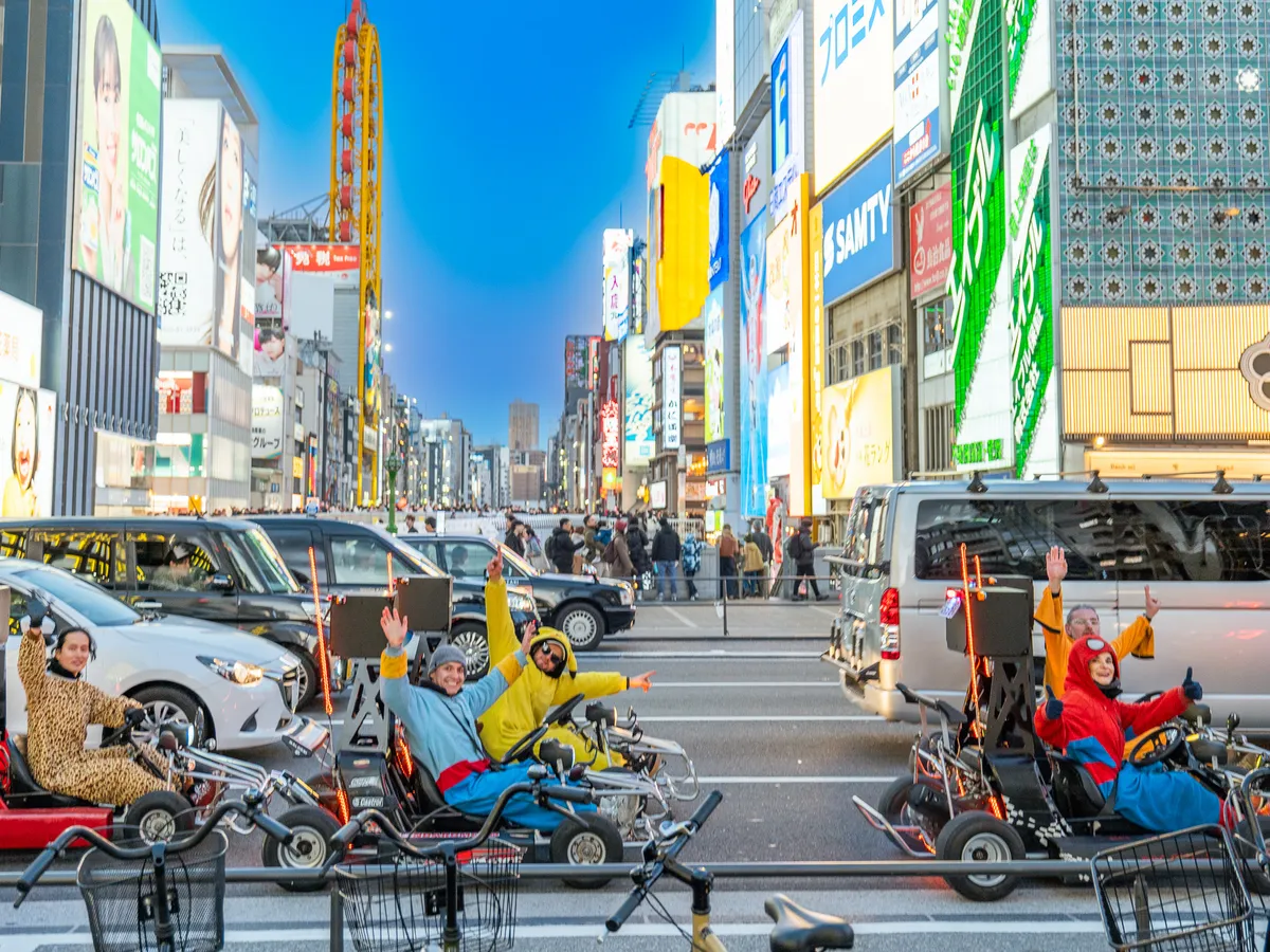 Expérience de karting à Osaka par Akiba Kart