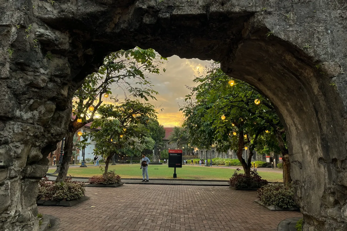 Ingresso do Forte Santiago em Intramuros Manila