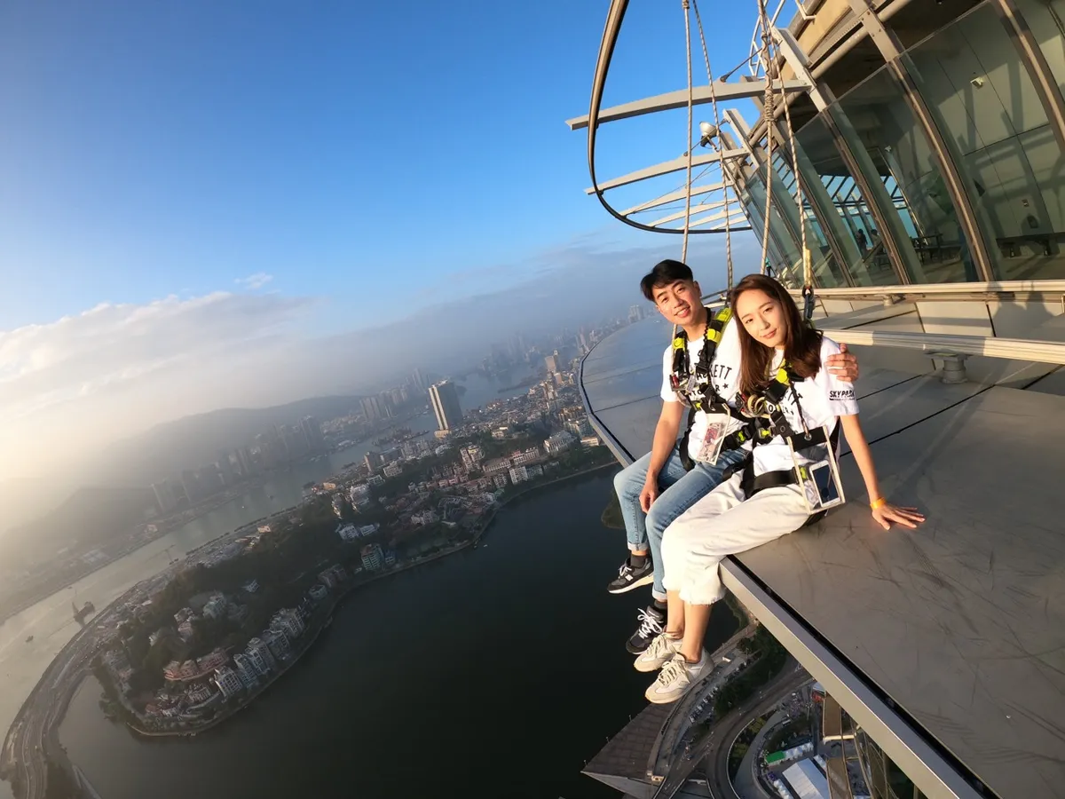 澳门旅游塔空中漫步，含免费入场