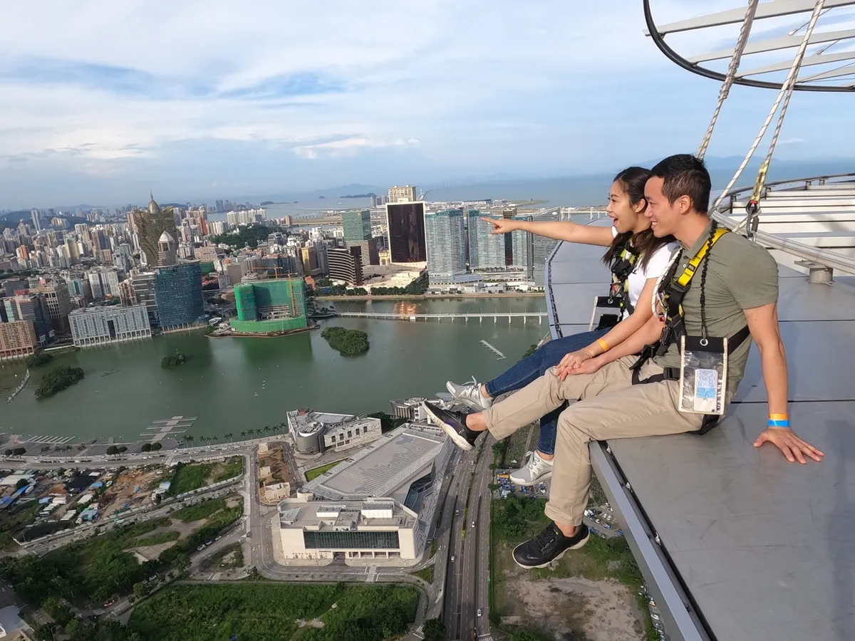 澳门旅游塔空中漫步，含免费入场