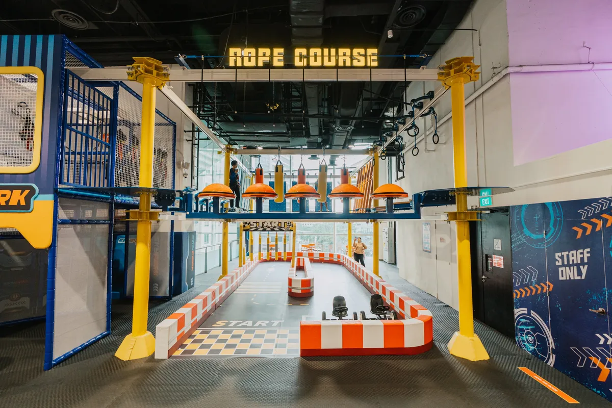SkyPark by Kiztopia: Elevando a Aventura Indoor no Coração da Orchard Road